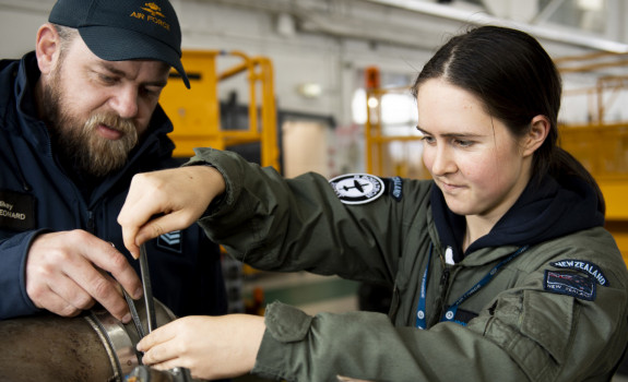 Young women try out Air Force life Feb 2021