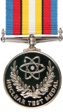 British Nuclear Test Medal - reverse