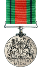 The Defence Medal Reverse