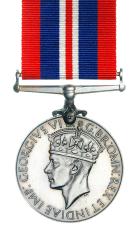 The War Medal 1939 - 45 Obverse
