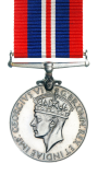 The War Medal 1939 - 45 Obverse