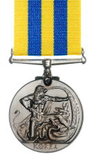 The Korea Medal Reverse