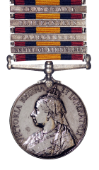 The Queen's South Africa Medal Obverse