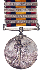 The Queen's South Africa Medal Reverse