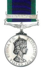 The General Service Medal 1962 Obverse