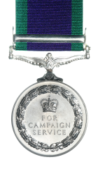 The General Service Medal 1962 Reverse