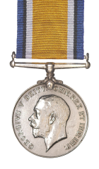 The British War Medal Obverse
