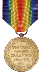 The Victory Medal Reverse
