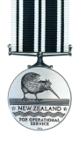 New Zealand Operational Service Medal (NZOSM) Reverse