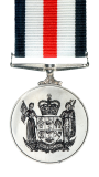 New Zealand Service Medal Obverse