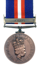 The New Zealand General Service Medal 1992 (Non-Warlike) Obverse