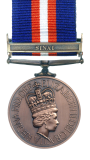 The New Zealand General Service Medal 1992 (Non-Warlike) Obverse