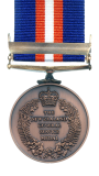 The New Zealand General Service Medal 1992 (Non-Warlike) Reverse