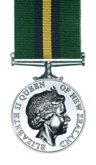 New Zealand General Service Medal 2002 (Solomon islands)  Obverse