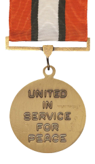 The Multinational Force and Observers Medal Reverse