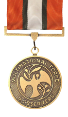 The Multinational Force and Observers Medal Obverse