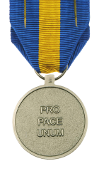 The European Security and Defence Policy (ESDP) Service Medal Reverse