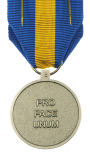 The European Security and Defence Policy (ESDP) Service Medal Reverse