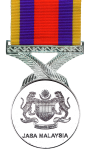 The Pingat Jasa Malaysia Medal Obverse