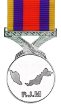 The Pingat Jasa Malaysia Medal Reverse