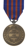 The New Zealand bravery medal (NZBM) Reverse