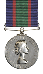 The Royal New Zealand Naval Volunteer Reserve Long Service and Good Conduct Medal Obverse