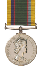 The Cadet Forces Medal Obverse