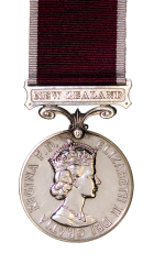 The New Zealand Army Long Service and Good Conduct Medal Obverse