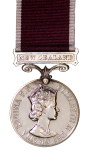 The New Zealand Army Long Service and Good Conduct Medal Obverse