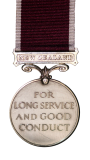 The New Zealand Army Long Service and Good Conduct Medal Reverse