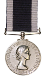 The Royal New Zealand Navy Long Service and Good Conduct Medal Obverse