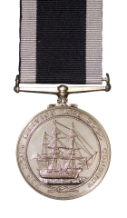 The Royal New Zealand Navy Long Service and Good Conduct Medal Reverse