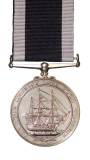 The Royal New Zealand Navy Long Service and Good Conduct Medal Reverse