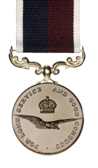 The Royal New Zealand Air Force Long Service and Good Conduct Medal Reverse