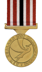 The New Zealand 1990 Commemoration Medal Reverse
