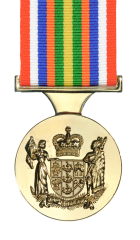 The New Zealand Special Service Medal (Asian Tsunami) Obverse