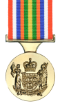 The New Zealand Special Service Medal (Asian Tsunami) Obverse