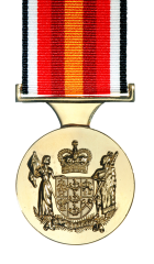 The New Zealand Special Service Medal (Nuclear Testing) Obverse