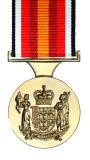 The New Zealand Special Service Medal (Nuclear Testing) Obverse