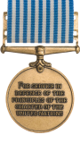 The United Nations Medal (Korea) Reverse