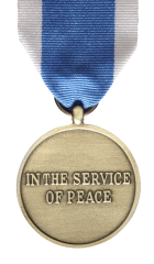 The United Nations Special Service Medal Reverse