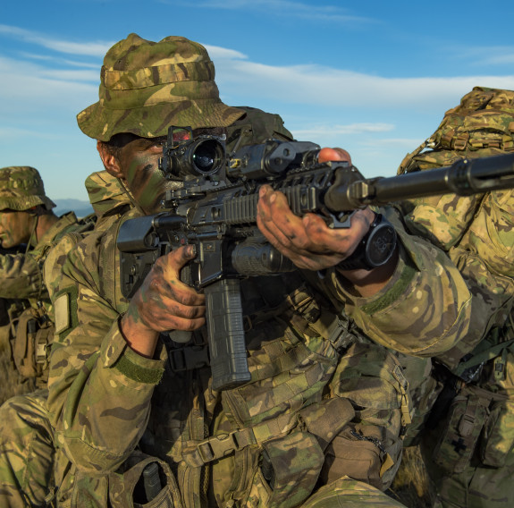 During Exercise Alpha Kōura, soldiers were required to excel in engaging at distance and to understand the environmental conditions which could affect their firing.