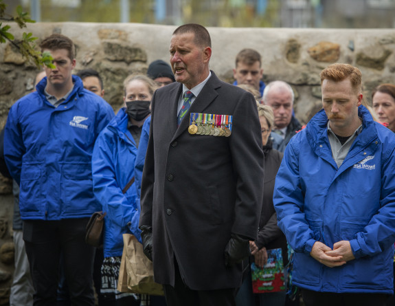 A moving ceremony was held at Chanak Consular Cemetery, to honour members of the Canterbury Mounted Rifles who passed away from influenza in 1918.