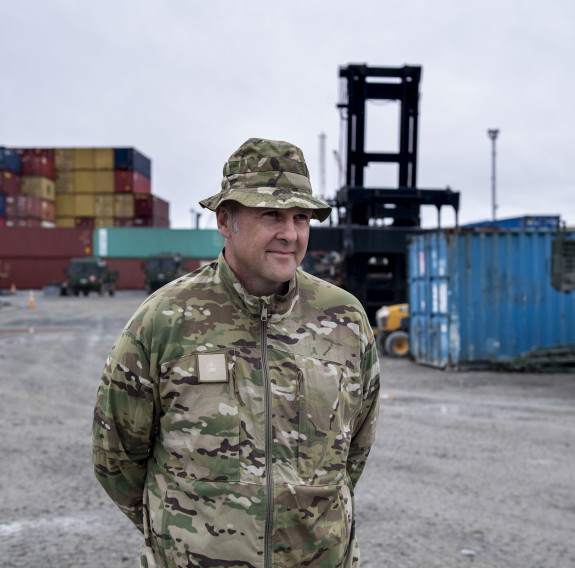 Major Timothy Cocks was on the road within hours during Cyclone Gabrielle