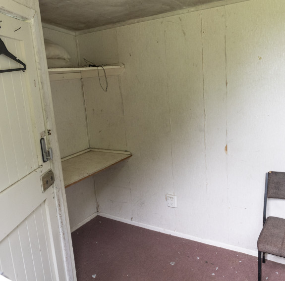 Interior of the old Second World War-era huts.