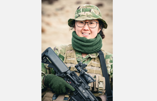 2nd Lieutenant Lily Feng says her NZ Army Reserve Force combat engineering career has challenged her in different ways to her civilian engineering career