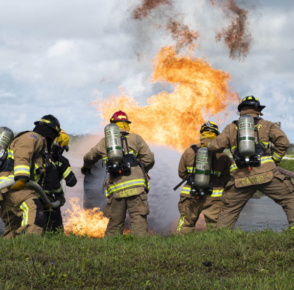 Royal New Zealand Air Force and U.S. Air Force work together during a joint live-fire training exercise during Mobility Guardian 23 at Andersen Air Force Base, Guam. 