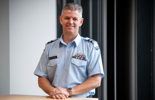 Air Commodore Darryn Webb