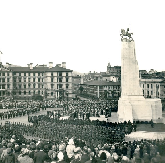 Anzac Day Wellington in the 1930s