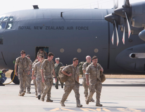 Hercules support to bushfires ADF